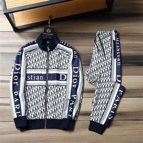 dior tracksuit set|christian Dior tracksuit men.